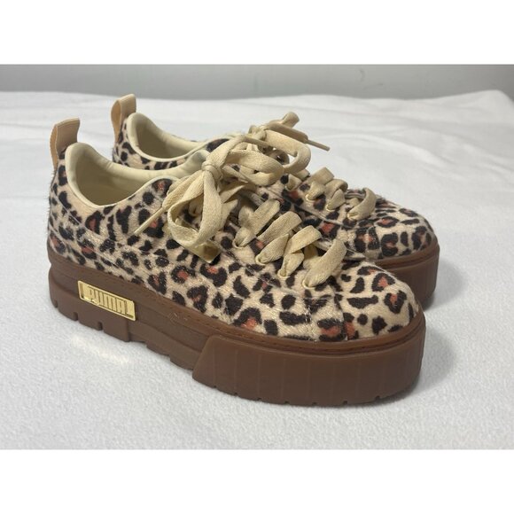 Size 6.5 - PUMA Mayze Leopard W - 382910-01 - Picture 1 of 9